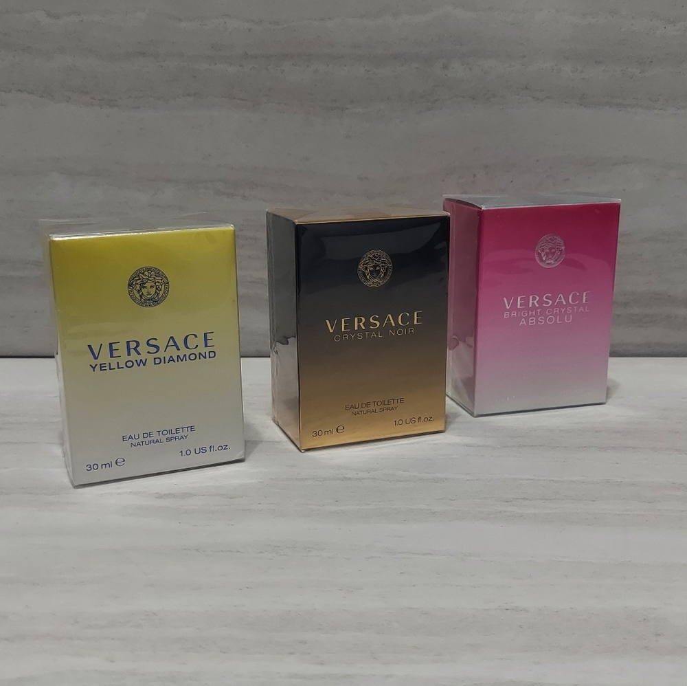 Versace Perfume Trio Set Parfume Cologne - Picture 2 of 4